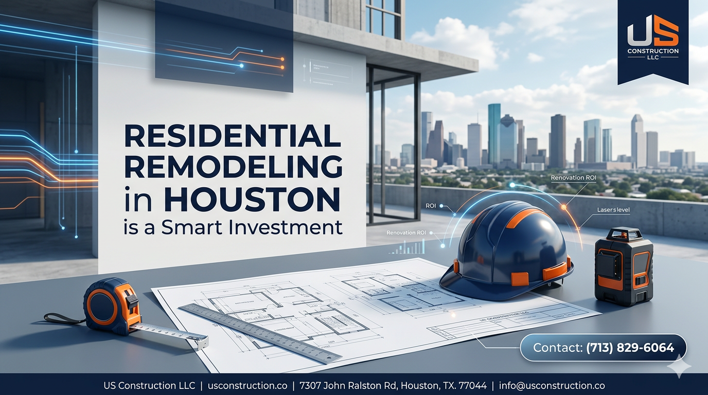 Residential Remodeling is a Smart Investment in HOUSTON
